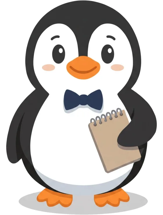Tuxito, le manchot au nœud papillon